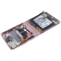 Inner OLED Assembly For Samsung Galaxy Z Flip 5G (US & International) (Used OEM Pull Grade B) (Mystic Bronze) 