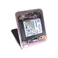 Inner OLED Assembly For Samsung Galaxy Z Flip 5G (US & International) (Used OEM Pull Grade B) (Mystic Bronze) 
