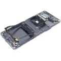 Inner OLED Assembly For Samsung Galaxy Z Flip 5G (US & International) (Used OEM Pull Grade B) (Mystic Black) 