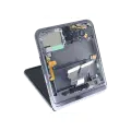 Inner OLED Assembly For Samsung Galaxy Z Flip 5G (US & International) (Used OEM Pull Grade B) (Mystic Black) 