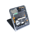 Inner OLED Assembly For Samsung Galaxy Z Flip 5G (US & International) (Used OEM Pull Grade A) (Mystic Black) 