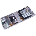 Inner OLED Assembly For Samsung Galaxy Z Flip 5G (US & International) (Used OEM Pull Grade A) (Mirror Purple) 