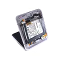 Inner OLED Assembly For Samsung Galaxy Z Flip 5G (US & International) (Used OEM Pull Grade A) (Mirror Purple) 