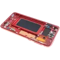 OLED Assembly With Frame For Samsung Galaxy S10E (Blemish: Grade B) (Cardinal Red)