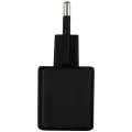 30W Dual-Port Wall Charger with GaN Fast Charging (USB-C + USB-A) (AmpSentrix Pro) (220V Euro) (Black Titanium)