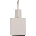 30W Dual-Port Wall Charger with GaN Fast Charging (USB-C + USB-A) (AmpSentrix Pro) (220V Euro) (Desert Titanium)