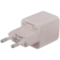 30W Dual-Port Wall Charger with GaN Fast Charging (USB-C + USB-A) (AmpSentrix Pro) (220V Euro) (Desert Titanium)