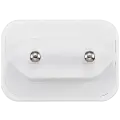 2 Plug - 20W USB Type C And USB Type A Wall Power Adapter (AmpSentrix) (220V Euro)