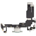 Charging Port Flex Cable For iPhone 15 (Used OEM Pull) (Green)