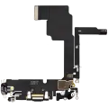 Charging Port Flex Cable For iPhone 15 Pro (Used OEM Pull) (Black Titanium)