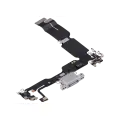 Charging Port Flex Cable For iPhone 15 Plus (Used OEM Pull) (Blue)