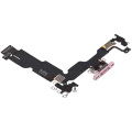 Charging Port Flex Cable For iPhone 15 Plus (Used OEM Pull) (Pink)