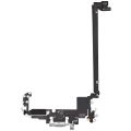 Charging Port Flex Cable For iPhone 17 Pro Max (Used OEM Pull) (US Version) (Silver)