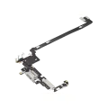 Charging Port Flex Cable For iPhone 17 Pro Max (Used OEM Pull) (US Version) (Silver)