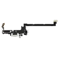 Charging Port Flex Cable For iPhone 17 Pro (Used OEM Pull) (US Version) (Silver)