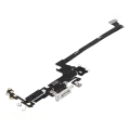 Charging Port Flex Cable For iPhone 17 Pro (Used OEM Pull) (US Version) (Silver)