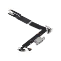 Charging Port Flex Cable For iPhone 16 Plus (Used OEM Pull) (White)