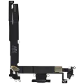 Charging Port Flex Cable For iPhone 16 Plus (Used OEM Pull) (Black)