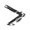 Charging Port Flex Cable For iPhone 16 (Used OEM Pull) (Teal)