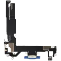 Charging Port Flex Cable For iPhone 16 (Used OEM Pull) (Ultramarine)