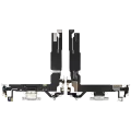 Charging Port Flex Cable For iPhone 16 (Used OEM Pull) (White)