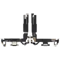 Charging Port Flex Cable For iPhone 16 (Used OEM Pull) (Black)