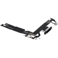 Charging Port Flex Cable For iPhone 16 (Used OEM Pull) (Black)