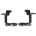 Charging Port Flex Cable For iPhone 15 Pro Max (Used OEM Pull) (Natural Titanium)