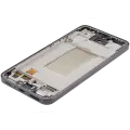 OLED Assembly With Frame For Samsung Galaxy A37 5G (A376 / 2026) (Refurbished) (Charkoal)