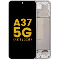 OLED Assembly With Frame For Samsung Galaxy A37 5G (A376 / 2026) (Refurbished) (White)