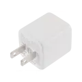 30W Dual-Port Wall Charger with GaN Fast Charging (USB-C + USB-A) (AmpSentrix Pro) (Teal)