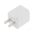 30W Dual-Port Wall Charger with GaN Fast Charging (USB-C + USB-A) (AmpSentrix Pro) (Ultramarine)