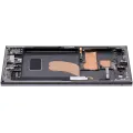 OLED Assembly With Frame For Samsung Galaxy S23 Ultra (US & International) (Aftermarket Plus) (120Hz) (Green)