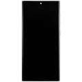 OLED Assembly With Frame For Samsung Galaxy S23 Ultra (US & International) (Aftermarket Plus) (120Hz) (Cream)