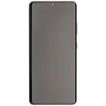 OLED Assembly With Frame For Samsung Galaxy S21 Ultra 5G (Aftermarket Plus) (120Hz) (Phantom Black)