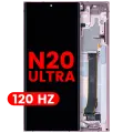 OLED Assembly With Frame For Samsung Galaxy Note 20 Ultra 5G (Aftermarket Plus) (120Hz) (Mystic Bronze)