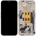 OLED Assembly With Frame For Nothing Phone (2a) (Refurbished) (White)