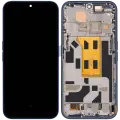 OLED Assembly With Frame For Nothing Phone (2a) (Refurbished) (Blue)