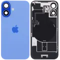 Back Glass w/ MagSafe Magnet & NFC & Flashlight Flex For iPhone 16 (Genuine OEM) (Ultramarine)