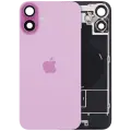 Back Glass w/ MagSafe Magnet & NFC & Flashlight Flex For iPhone 16 Plus (Genuine OEM) (Pink)