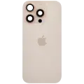 Back Glass w/ MagSafe Magnet & NFC & Flashlight Flex For IPhone 16 Pro (Genuine OEM) (Desert Titanium)