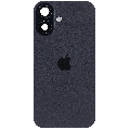 Back Glass w/ MagSafe Magnet & NFC & Flashlight Flex For iPhone 16 (Genuine OEM) (UK / EU Version) (Black)