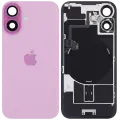Back Glass w/ MagSafe Magnet & NFC & Flashlight Flex For iPhone 16 (Genuine OEM) (UK / EU Version) (Pink)