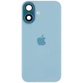 Back Glass w/ MagSafe Magnet & NFC & Flashlight Flex For iPhone 16 (Genuine OEM) (UK / EU Version) (Teal)