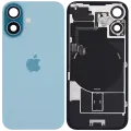 Back Glass w/ MagSafe Magnet & NFC & Flashlight Flex For iPhone 16 (Genuine OEM) (UK / EU Version) (Teal)