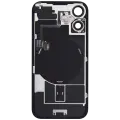 Back Glass w/ MagSafe Magnet & NFC & Flashlight Flex For iPhone 16 (Genuine OEM) (UK / EU Version) (Teal)