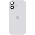 Back Glass w/ MagSafe Magnet & NFC & Flashlight Flex For iPhone 16 (Genuine OEM) (UK / EU Version) (White)