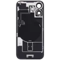 Back Glass w/ MagSafe Magnet & NFC & Flashlight Flex For iPhone 16 (Genuine OEM) (UK / EU Version) (White)