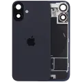 Back Glass w/ MagSafe Magnet & NFC & Flashlight Flex For iPhone 16 plus (Genuine OEM) (UK / EU Version) (Black)