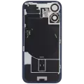 Back Glass w/ MagSafe Magnet & NFC & Flashlight Flex For iPhone 16 plus (Genuine OEM) (UK / EU Version) (Black)